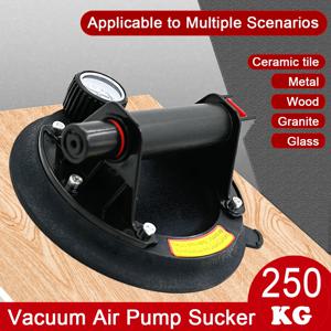 8 인치 진공 흡입 컵 유리 리프터 화강암 및 유리 리프팅 창 교체를위한 강력한 헤비 듀티 진공 리프터