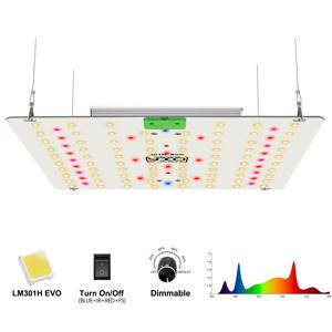EVO LED 식물 성장 조명, 채소 및 꽃 식물등, 텐트 식물 전체 스펙트럼 수경 램프, 온실 꽃, 65W, 120W, LM301H