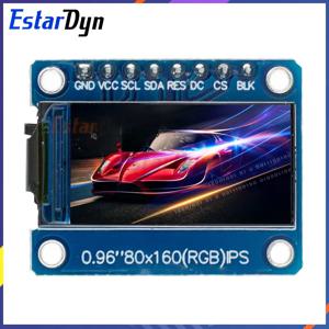 HD 65K 0.96 인치 TFT 디스플레이 Ips LCD 스크린 드라이브 IC ST7735S Arduio 풀 컬러 LCD 디스플레이 모듈 용 3.3V 160x80 SPI 인터페이스