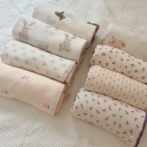 모슬린 배넷저고리 담요 신생아 여름 아기 담요, 코튼 배넷저고리 랩, 침대 유모차 수면 아이템