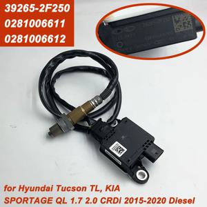 0281006611 현대 투싼 TL 기아 스포티지 QL 2015-2020 디젤 0281006612, 39265-2F250 392652F250 미립자 물질 PM 센서