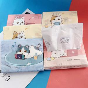 일회용 페이스 타올 티슈, 부드럽고 두꺼운 드라이 와이프 티슈, 가정용 냅킨 종이 타월, 변기 페이퍼, 1 팩 (40 매)