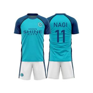 만화 애니메이션 블루 잠금 Manshine City Nagi 스포츠 티셔츠 세트 3D 인쇄 키즈 코스프레 축구 유니폼 패션 남자 티 반바지 정장