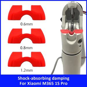 XIAOMI M365 1S PRO 전자 스쿠터 프론트 포크 댐핑 고무 패드 폴드 쿠션 M365 부품 용 3PCS 전기 스쿠터 M365 쉐이크 감속기