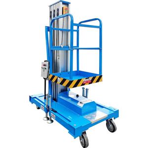 리프팅 플랫폼 알루미늄 합금 전기 유압 리프트 자동 소형 모바일 공중 작업 리프트 등반