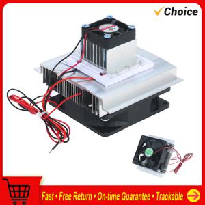 TEC 전자 반도체 냉동 냉각기 냉각 플레이트 DIY 라디에이터 로컬 냉각 소형 공간 냉각 장치 키트