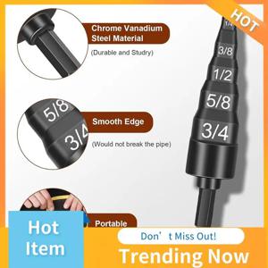 5-In-1 HVAC 수리 도구, 2PCS 에어컨 구리 파이프 튜브 확장기 부드러운 구리 튜브 스웨이 징 도구 쉬운 설치