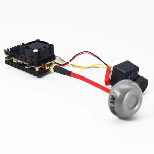 FPV 카메라 1200TVL 및 FPV 모니터 4.3인치(DVR 5.8Ghz 40CH 수신기 포함) + RC FPV 드론용 장거리 2W FPV 무선 VTX