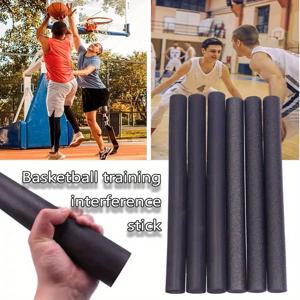 1/2PCS 농구 간섭 스틱 스폰지 스틱 농구 훈련 보조에 대한 드리블 제어 간섭 훈련 스틱
