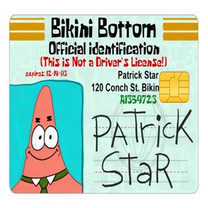 귀여운 카와이 스폰지 밥 신용 카드 스티커 대중 교통 카드 은행 카드 장식 스크래치 어린이 장난감 커버 선물