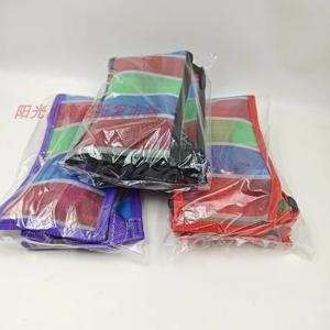 대만 삼색 여성용 네트 핸드백, 속이 비치는 사각 여성용 지갑, 스트라이프 가방, 물병 홀더, 야채 바구니