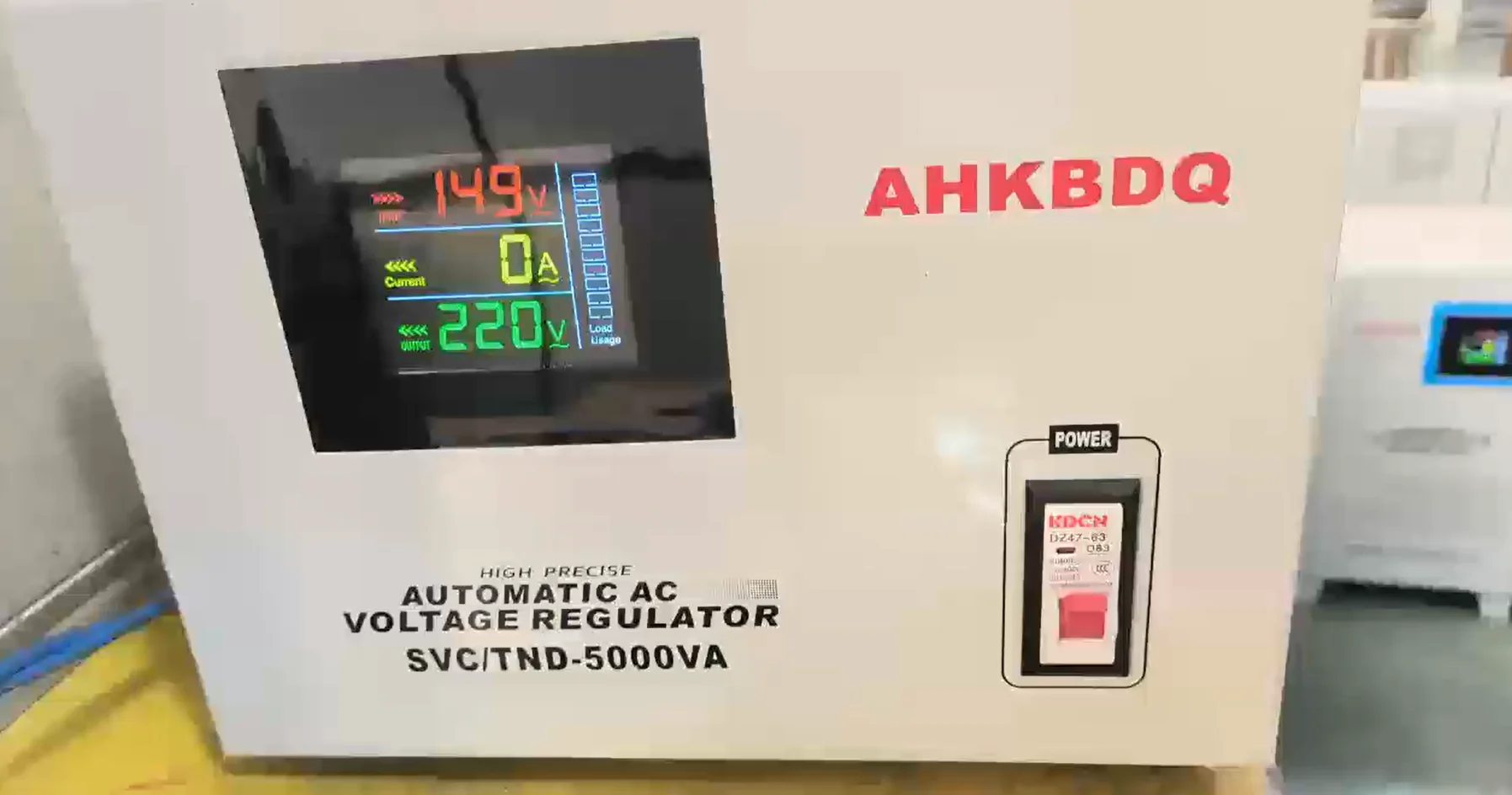 단상 자동 전압 안정기/조정기, TND-3KVA 출력 210V