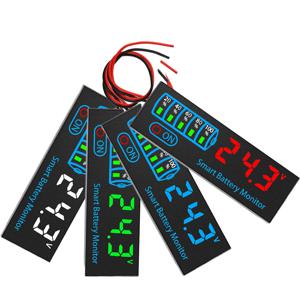 DC7-40V 배터리 레벨 표시기 12V 24V 36V 48V 산성/Lipo 리튬 배터리 용량 보드 전압 배터리 충전 테스터 ﻿