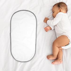 6 개 6 흰색 방수 아기 변경 패드 매트 휴대용 여행 기저귀 테이블 패드 간편한 깨끗한 컴팩트 경량