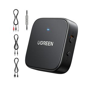 UGREEN 블루투스 5.2 송수신기, 헤드폰, 스피커, TV, PC, MP3, 체육관용 듀얼 페어 무선 어댑터