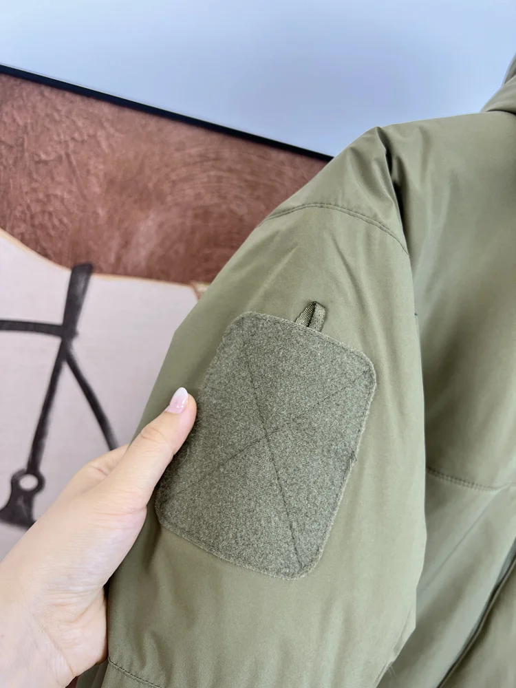 야외용 경량 방수 남성 겨울 코튼 재킷 두꺼운 캐주얼 스타일 방풍 따뜻한 인조 실크 코튼 아우터웨어