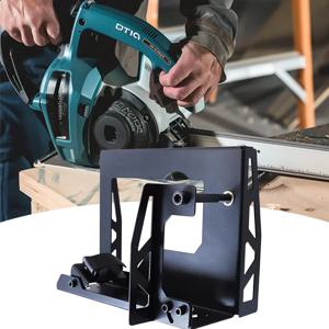 목공용 벤치 플래너 브래킷, 역회전 스탠드가 있는 전기 플래너용, 목공용 플래닝 브래킷, 실용적인 스틸 랙