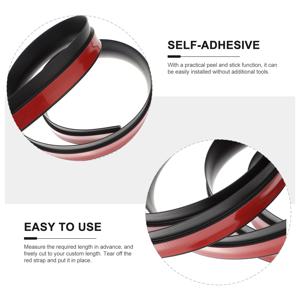 바닥 전환 스트립 1M 스크래치 방지 엣지 트림 타일 카펫 전환 도어웨이 문턱 커버 스트립 바닥재