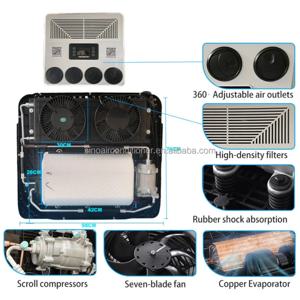 DC RV 캠퍼 에어컨 차량 지붕 에어컨 12V 에어컨 24V 트럭용 12볼트 에어컨