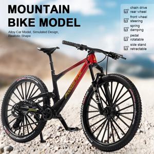 빈티지 금속 산악 자전거 모델 데스크탑 미니 합금 클래식 자전거 장난감 다이 캐스팅 손가락 모델 홈 인테리어