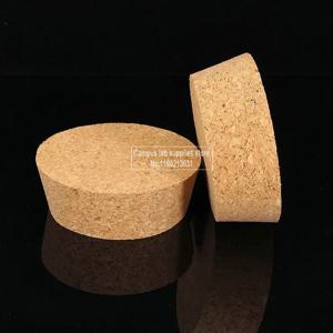 3 개/몫 48mm-105mm 코르크 와인 병 마개 시약 약병 마개, 유리 씰링 푸딩 병 세라믹 캡