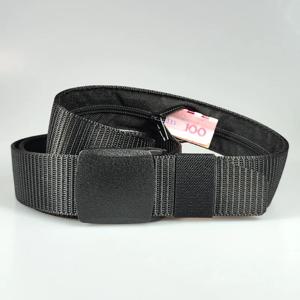 남자 야외 전술 스토리지 벨트 나일론 보이지 않는 하이킹 사이클링 도난 방지 지갑 벨트 다기능 바지 벨트