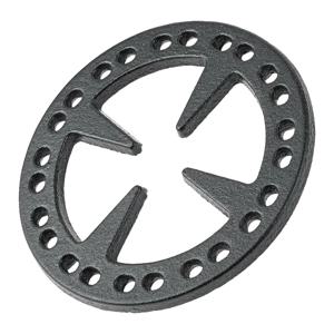 캐스트 다리미 가스 스토브 링 감속기 플랫 포트 지지대 랙, 터키 커피 에스프레소 메이커, 천연 가스 스토브 쿠커 거치대, 5 인치