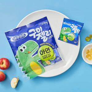 [에치와이] 브이푸드 야쿠르트구미젤리 사과맛(5개입)