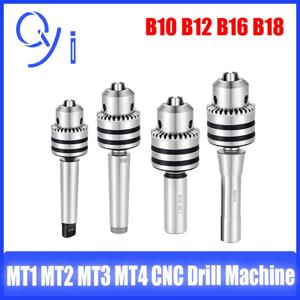 MTA MTB MT1 MT2 MT3 MT4 B10 B12 B16 B18 0.6-6/1-10/1-13/3-16/5-20mm 모스 태퍼 생크 드릴 척 아버 선반 CNC 드릴 머신