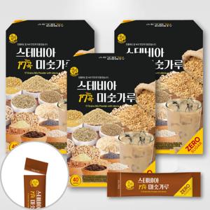 송원 우리차 스테비아 17곡 미숫가루 40Tx3개