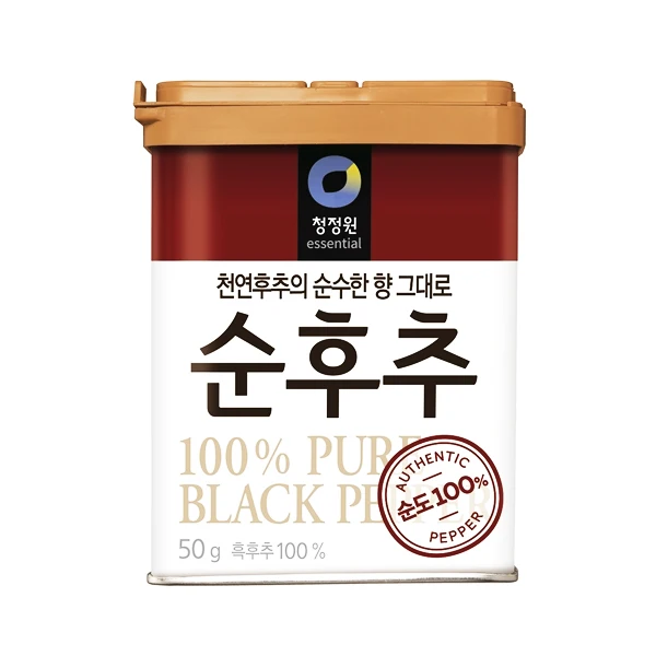 청정원 순후추(캔) 50g