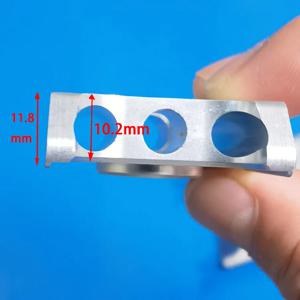 최고 품질의 중공 인라인 롤러 스케이트 알루미늄 라이저, CNC 기술 고정밀 신발 라이저