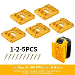 Dewalt 18V 20V 리튬 이온 배터리 용 배터리 홀더, 벽걸이 형 배터리 보관 홀더 작업 밴 선반 도구 상자 용 배터리 랙