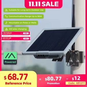 센스캡 메스타스틱 솔라 노드, 5W 태양광 메쉬 로라 노드, XIAO nRF52840 플러스,-SX1262 로라 모듈, 그로브, L76K GPS 통합