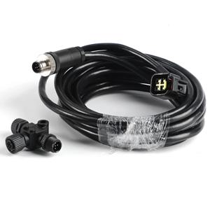 Lowrance 및 Simrad용 T 커넥터가 포함된 NMEA 2000 요트 네트워크용 Yamaha 엔진 인터페이스 케이블(1m, 2m, 5m, 6m, 7m)