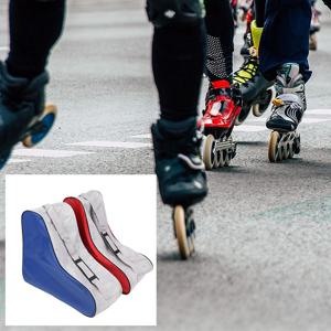 휴대용 롤러 스케이트 가방 아이스 스케이트 가방 대용량 통기성 어린이 인라인 스케이트 가방 스케이트 보관 가방 스케이트 신발 가방