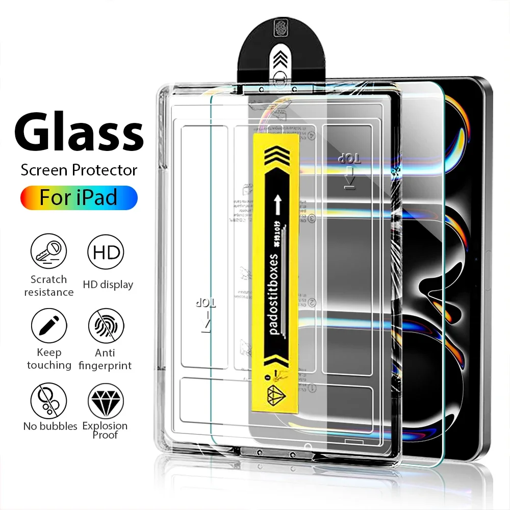 아이패드 에어 13 11 5 4 3 M3 M2 Pro 13 11 M4 A16 11세대 2025 12.9 스크린 보호 강화유리 10 9 10세대 9세대 미니 7 6