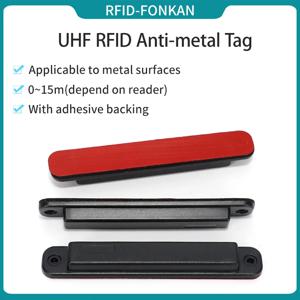 10pcs 장거리 UHF RFID 태그 UHF RFID 라벨 ABS 안티 금속 태그 금속 표면에 대 한 수동 RFID 태그