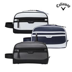 [캘러웨이코리아정품] 캘러웨이 랭커 파우치 (화이트블랙, 그레이블랙 품절)