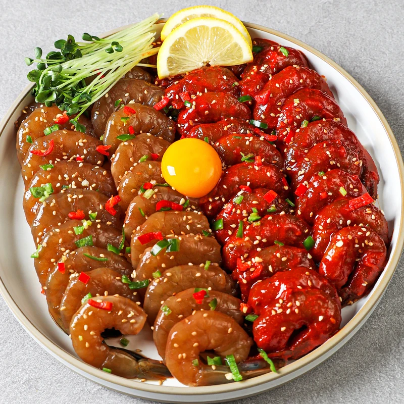 깐새우장 간장새우장 양념새우장 300g