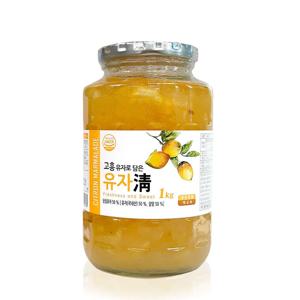 전남 고흥 유자청 유자차 농축액 엑기스 청 음료 베이스 1kg X 2개