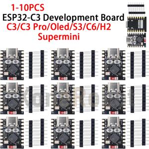 1/5/10PCS ESP32-C3 ESP32-S3 ESP32-H2 ESP32-C6 개발 보드 ESP32 SuperMini 개발 보드 Arduino 용 WiFi Bluetooth