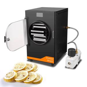 6kg 디지털 제어 가정용 동결 건조기, 간편 사용 소형 진공 동결 건조기, 컴프레서 펌프 기어 자동 식품 가공용