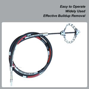 유연한 스케일 제거 튜브 유지 관리 도구 정원 화장실 야외 레스토랑 욕실 용 다목적 회전 스케일 제거 체인