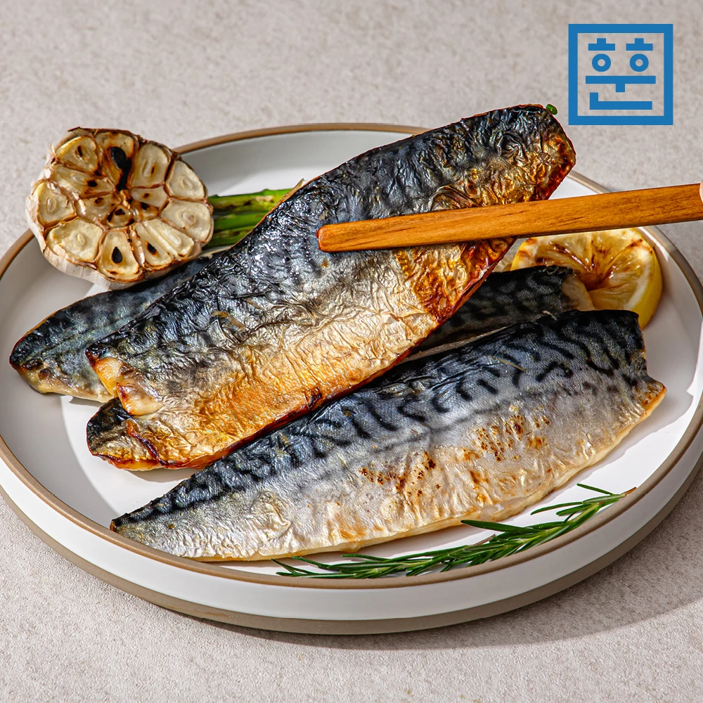 [훈훈수산] 구워진 전자레인지 가시없는 순살 고등어 데워먹는 고등어