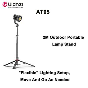 오리지널 Ulanzi Youlanzi AT05 야외 휴대용 조명 스탠드 2 미터 보조 조명 사진 삼각대