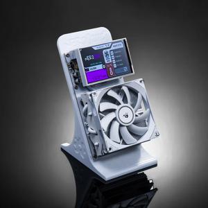 Factory Bitaxe NerdQaxe++ 4.8TH/s 비트코인 ​​채굴기 BM1370 Asic 칩 솔로 BTC 68W 2.4G WiFi 오픈 소스 채굴기