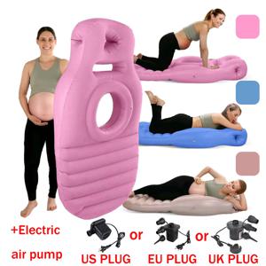 임신 한 여성을위한 풍선 임신 베개 요가 매트 풍선 매트 매트리스 임신 출산 바디 베드 베개 슬리핑 매트