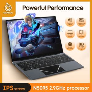 15.6인치 울트라 슬림 노트북 16GB 램 512GB SSD 인텔 N5095 노트북 1920*1080 FHD 화면 윈도우 10 오피스 스터디 휴대용 컴퓨터