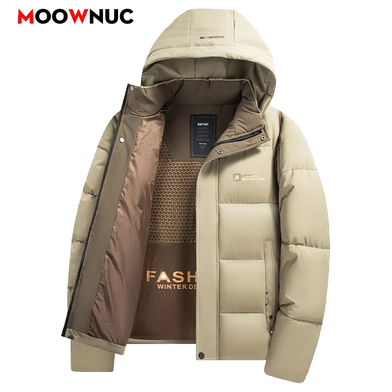 남성 패션 윈드브레이커 파카 남성 재킷 스트리트웨어 가을 겨울 코트 오버코트 방풍 캐주얼 따뜻한 남성용 신상 아웃도어